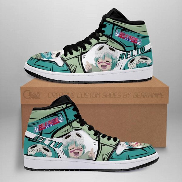 bleach nel tu anime sneakers fan gift idea