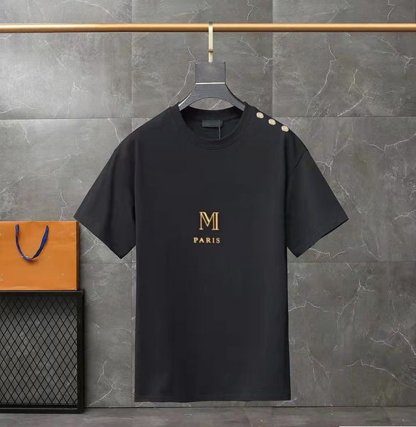 mens t shirt designer letters printed luxury casual clothing men women quality gold buckle bronzing letter cotton t-shirt couple size s-2xl, White;black
mens t shirt designer letters printed luxury casual clothing men women quality gold buckle bronzing letter cotton t-shirt couple size s-2xl, White;black