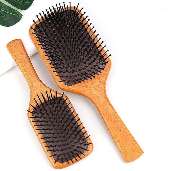 airbag air cushion wooden hairdressing comb scalp massage female household suit straight hair brushes1, Silver
airbag air cushion wooden hairdressing comb scalp massage female household suit straight hair brushes1, Silver