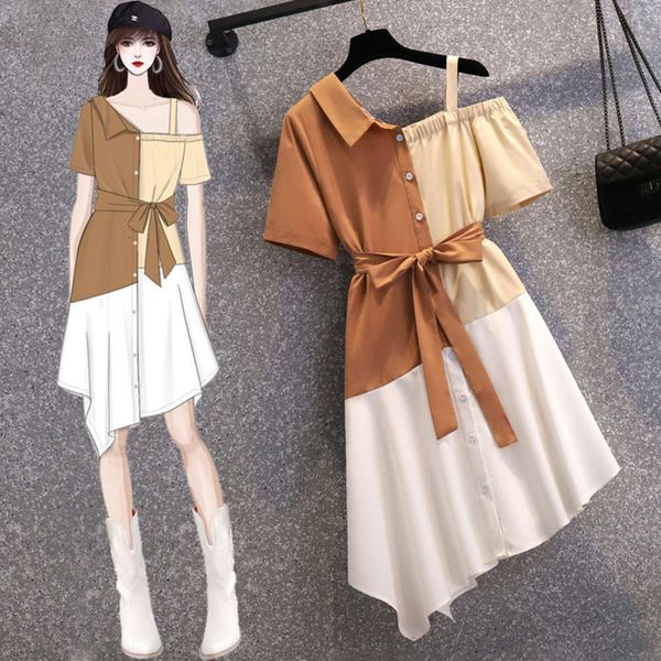 casual dresses dress large size women's clothing summer fat mm thin cover abdomen foreign style xinji a-line french platycodon skirt fc, Black;gray
casual dresses dress large size women's clothing summer fat mm thin cover abdomen foreign style xinji a-line french platycodon skirt fc, Black;gray