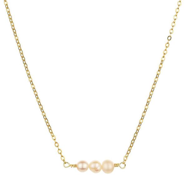 chains 2021 fashion women's elegant three natural freshwater pearls necklace women party baroque pearl jewelry, Silver
chains 2021 fashion women's elegant three natural freshwater pearls necklace women party baroque pearl jewelry, Silver