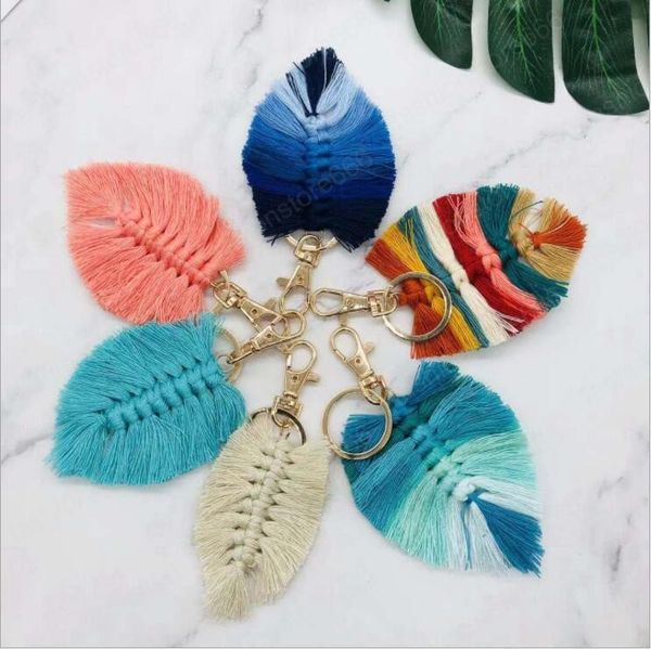 bohemian beach keys chains tassel key ring party favor gifts keyrings hand woven leaf bag accessories rope leaf pendant, Slivery;golden
bohemian beach keys chains tassel key ring party favor gifts keyrings hand woven leaf bag accessories rope leaf pendant, Slivery;golden