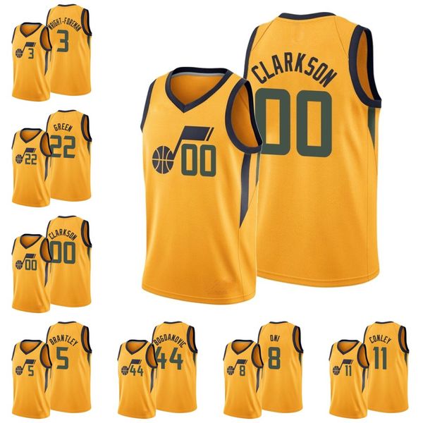 utah jazz men jarrell brantley justin wright-foreman bojan bogdanovic miye clarkson jersey, Black
utah jazz men jarrell brantley justin wright-foreman bojan bogdanovic miye clarkson jersey, Black