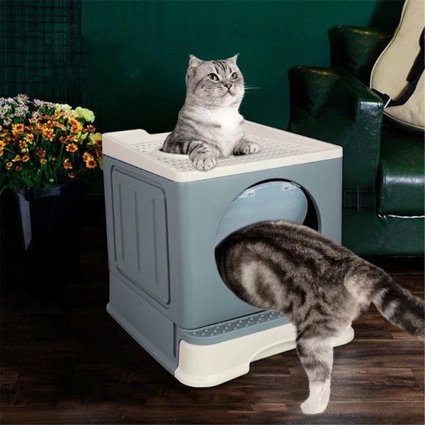 fully closed cat litter box drawer entry splash-proof pet sandbox foldable kitten bedpan pets training tray toilet other supplies
fully closed cat litter box drawer entry splash-proof pet sandbox foldable kitten bedpan pets training tray toilet other supplies