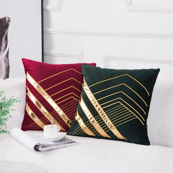 cushion/decorative pillow european luxury style dutch velvet back cushion with geometric pattern gold blockthrow case villas home sofa
cushion/decorative pillow european luxury style dutch velvet back cushion with geometric pattern gold blockthrow case villas home sofa