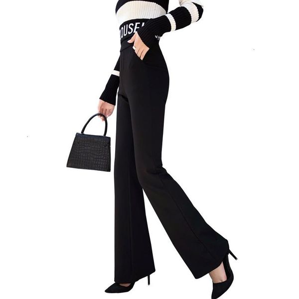 women's pants & capris elegant ladies casual flare broek nice black plus size stretch women arrival elastic slender office leggings, Black;white
women's pants & capris elegant ladies casual flare broek nice black plus size stretch women arrival elastic slender office leggings, Black;white