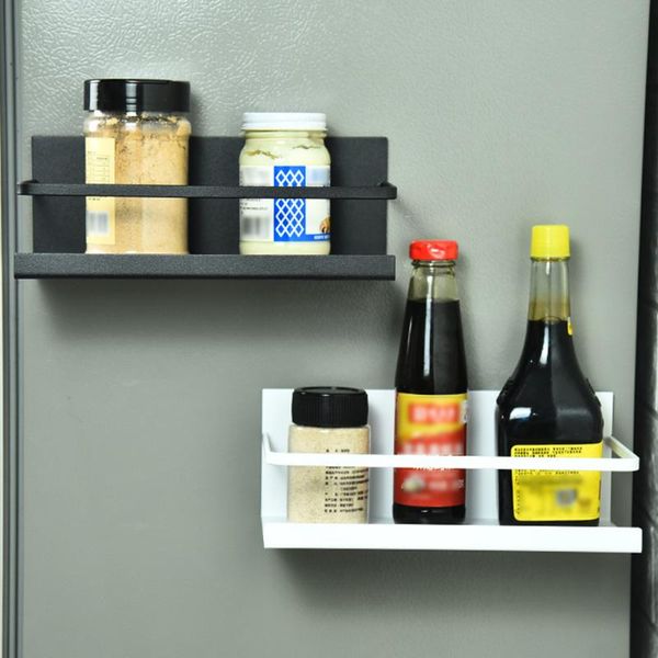 hooks & rails 1pc refrigerator magnetic storage rack spice bottle punch- shelf for kitchen
hooks & rails 1pc refrigerator magnetic storage rack spice bottle punch- shelf for kitchen