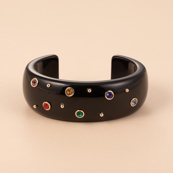 bangle u.sun women jewelry 2021 fashon round rhinestone hard bracelets on hand acrylic bangles for girls, Black
bangle u.sun women jewelry 2021 fashon round rhinestone hard bracelets on hand acrylic bangles for girls, Black