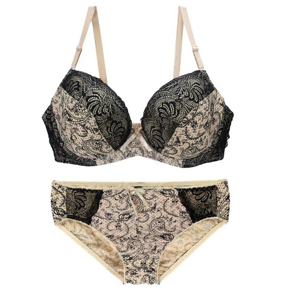 bras sets women printed bra panty lingerie set push up bralette and underwear - size 40/90d (beige), Red;black
bras sets women printed bra panty lingerie set push up bralette and underwear - size 40/90d (beige), Red;black