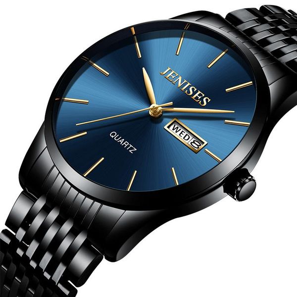 wristwatches reloj hombre 2021 mens watches stainless steel quartz watch fashion week calendar waterproof business relogio, Slivery;brown
wristwatches reloj hombre 2021 mens watches stainless steel quartz watch fashion week calendar waterproof business relogio, Slivery;brown