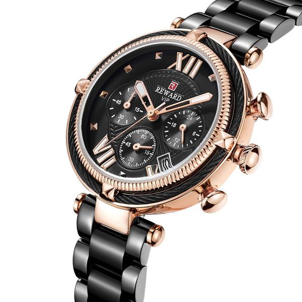 wristwatches relogio feminino women watches quartz clock black steel business wrist ladies chronograph waterproof sports watch, Slivery;brown
wristwatches relogio feminino women watches quartz clock black steel business wrist ladies chronograph waterproof sports watch, Slivery;brown
