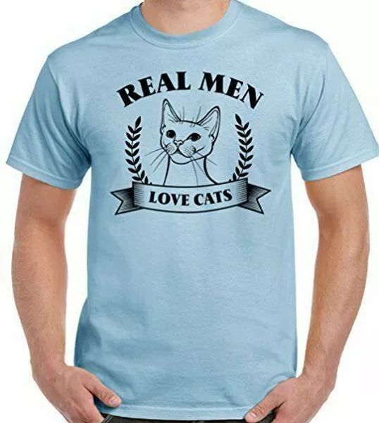 cat t shirt real men love men funny cat humor pet kitty cat tom, White;black
cat t shirt real men love men funny cat humor pet kitty cat tom, White;black