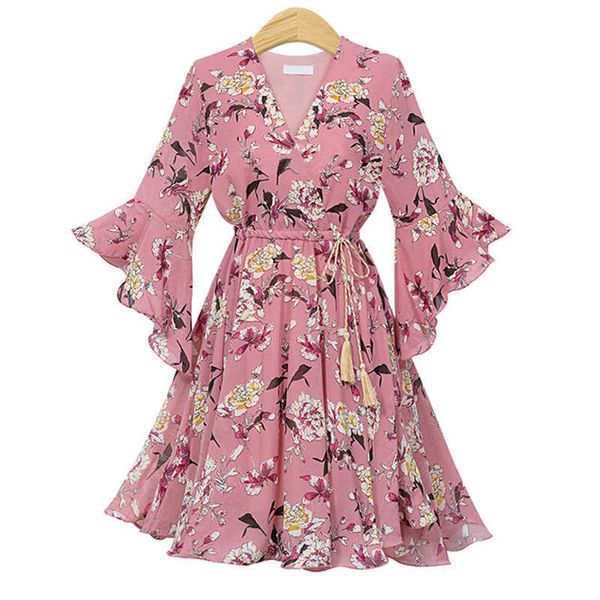 perhaps u pink white print floral flower v neck 3/4 flare sleeve chiffon drawstring mini short dress summer beach ruffle d1113 210529, Black;gray
perhaps u pink white print floral flower v neck 3/4 flare sleeve chiffon drawstring mini short dress summer beach ruffle d1113 210529, Black;gray