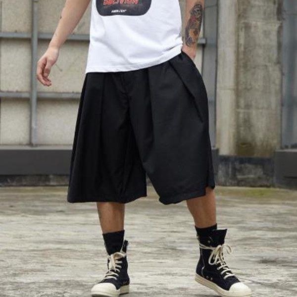 men's shorts men streetwear hip hop punk gothic loose casual skirt pant male oversize fashion kimono wide leg harem trousers clothing, White;black
men's shorts men streetwear hip hop punk gothic loose casual skirt pant male oversize fashion kimono wide leg harem trousers clothing, White;black