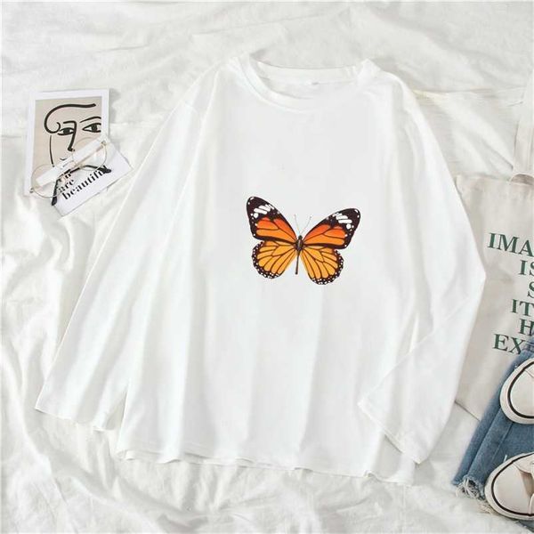 women's yellow t-shirt long sleeve o-neck female design summer casual ladies tshirt girls student 210524, White
women's yellow t-shirt long sleeve o-neck female design summer casual ladies tshirt girls student 210524, White