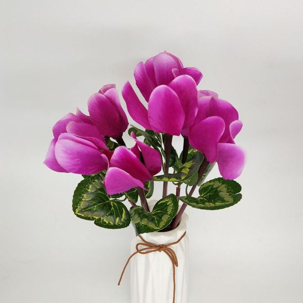 decorative flowers & wreaths artificial cyclamen 7 heads beautiful simulation bouquet fake for wedding festival living room home decoration
decorative flowers & wreaths artificial cyclamen 7 heads beautiful simulation bouquet fake for wedding festival living room home decoration