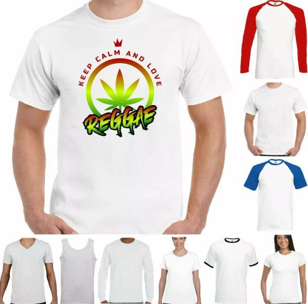 reggae t-shirt bob marley weed spiff drug keep calm & love funny music top, White;black
reggae t-shirt bob marley weed spiff drug keep calm & love funny music top, White;black