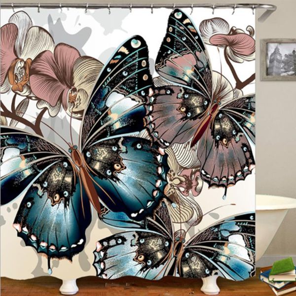 shower curtains european style butterfly printing curtain bathroom waterproof mildewproof polyester fabrics for home decor
shower curtains european style butterfly printing curtain bathroom waterproof mildewproof polyester fabrics for home decor