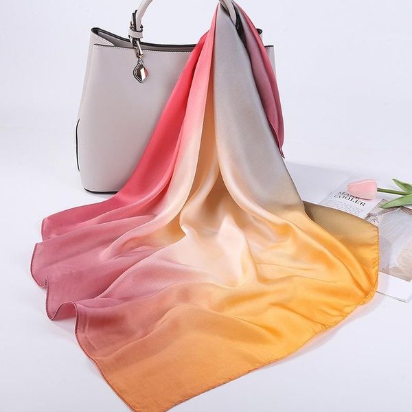 scarves 2021 silk scarf women designer brand kerchief neck head scarfs 70x70cm square hair bag bandana for ladies handkerchief, Blue;gray
scarves 2021 silk scarf women designer brand kerchief neck head scarfs 70x70cm square hair bag bandana for ladies handkerchief, Blue;gray