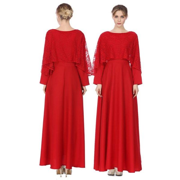 casual dresses womens muslim kaftan long sleeve floral lace patchwork maxi robe pencil dress solid color middle east arab islamic abaya, Black;gray
casual dresses womens muslim kaftan long sleeve floral lace patchwork maxi robe pencil dress solid color middle east arab islamic abaya, Black;gray