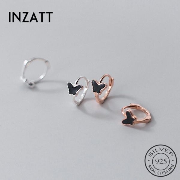 hoop & huggie inzareal 925 sterling silver black butterfly earrings for fashion women party fine jewelry hiphop minimalist accessories, Golden;silver
hoop & huggie inzareal 925 sterling silver black butterfly earrings for fashion women party fine jewelry hiphop minimalist accessories, Golden;silver