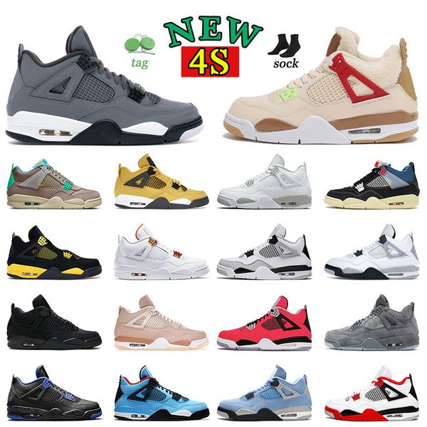 2022 4s cool grey mens basketball shoes authentic jumpman 4 womens suede fur wild things sport sneaker metalli red orange green glow black c, White;red
2022 4s cool grey mens basketball shoes authentic jumpman 4 womens suede fur wild things sport sneaker metalli red orange green glow black c, White;red