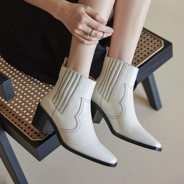 boots cialisa ankle genuine leather square toe high heel shoes 2021 fashion design quality warm autumn winter, Black
boots cialisa ankle genuine leather square toe high heel shoes 2021 fashion design quality warm autumn winter, Black
