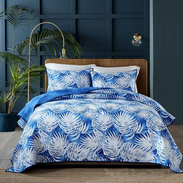 comforters & sets chausub blue bedspread cotton quilt set 3pcs country style coverlets bed cover pillowcase king queen size quilted blanket
comforters & sets chausub blue bedspread cotton quilt set 3pcs country style coverlets bed cover pillowcase king queen size quilted blanket