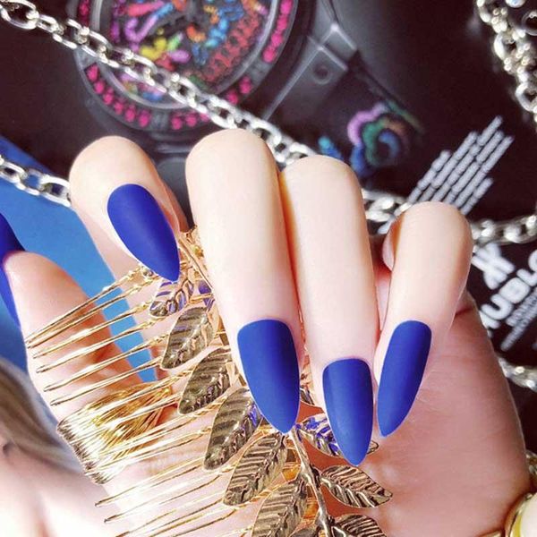 24pcs/set fake nails with glue fashion stiletto false pointed sharp candy color for daily wear dw, Red;gold
24pcs/set fake nails with glue fashion stiletto false pointed sharp candy color for daily wear dw, Red;gold