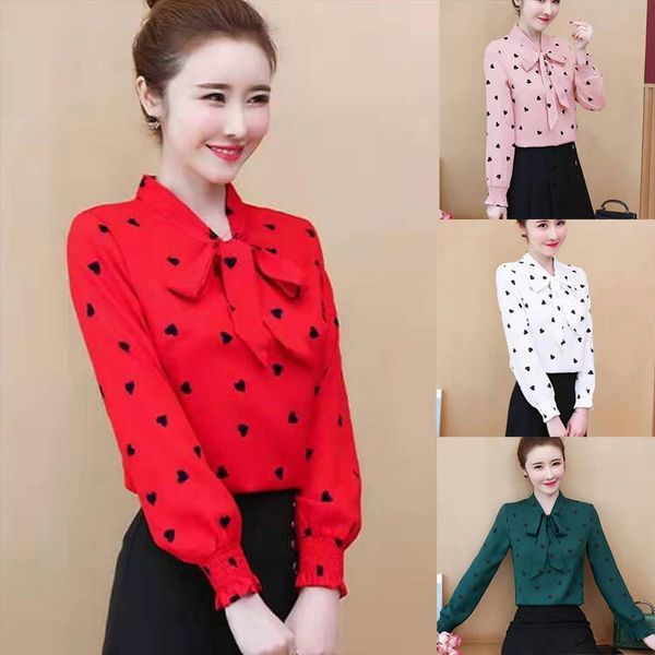 dot print chiffon with womens shirts bow long sleeve collar casual offic ladies elegant solid close up cuff g3, White
dot print chiffon with womens shirts bow long sleeve collar casual offic ladies elegant solid close up cuff g3, White