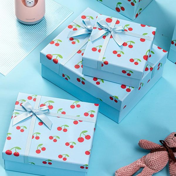 gift wrap 1pc papercard packaging box cherry printed present packing with bow for wallet jewlery comestic perfume pack
gift wrap 1pc papercard packaging box cherry printed present packing with bow for wallet jewlery comestic perfume pack