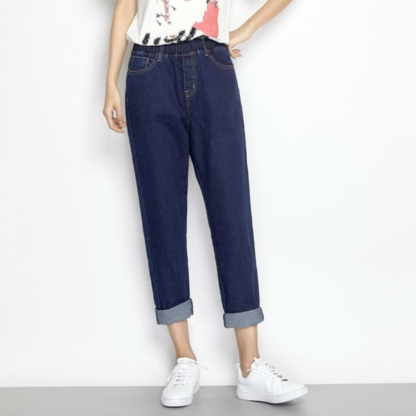 jeans plus size 5xl 6xl denim jeans spring woman elastic belt harem casual washed pants for women, Blue
jeans plus size 5xl 6xl denim jeans spring woman elastic belt harem casual washed pants for women, Blue