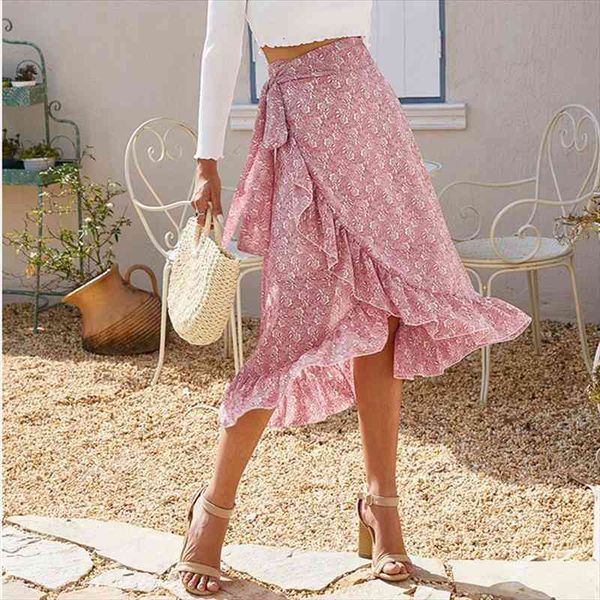 vintage floral print long summer women skirt high waist knotted tied wrap chiffon a line split woman skirts female, Black
vintage floral print long summer women skirt high waist knotted tied wrap chiffon a line split woman skirts female, Black