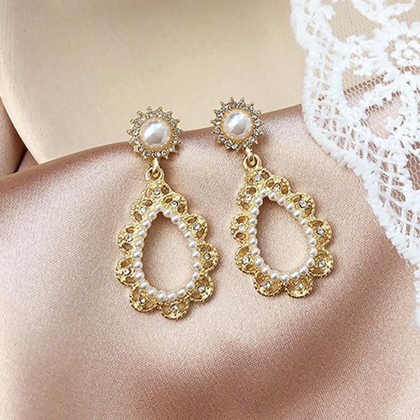 dangle & chandelier 2021 korean symphony simulated pearl metal drop earrings sweety jewelry for women pendientes gift, Silver
dangle & chandelier 2021 korean symphony simulated pearl metal drop earrings sweety jewelry for women pendientes gift, Silver
