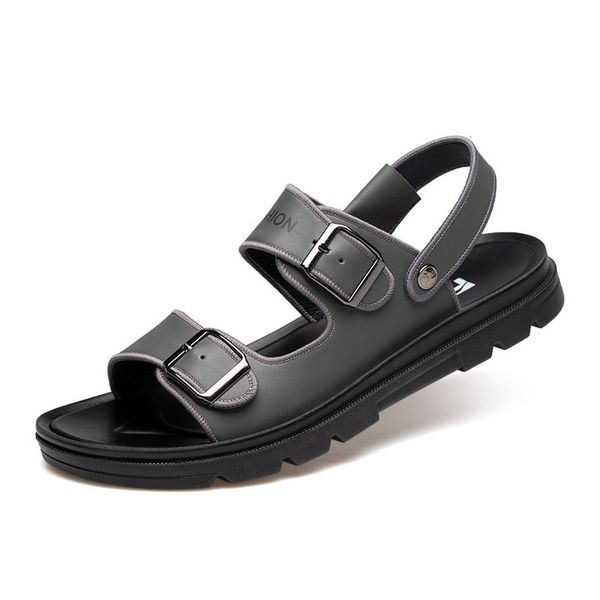 sandals sandálias de couro para homens, chinelos macios o ar livre e praia, moda interior, baixos zxfr, Black
sandals sandálias de couro para homens, chinelos macios o ar livre e praia, moda interior, baixos zxfr, Black