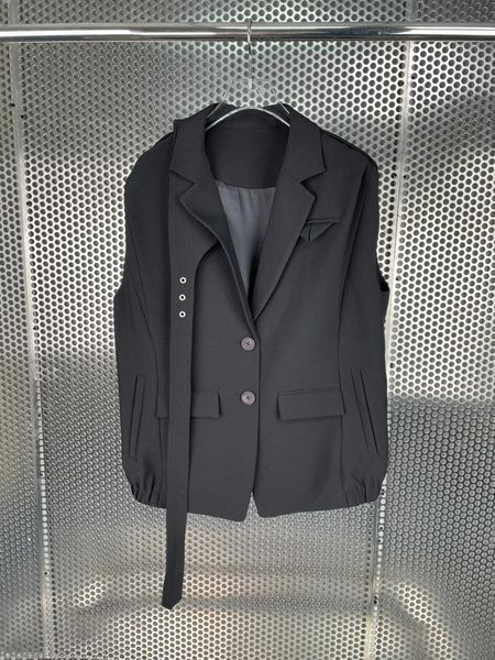 women's vests 2021 women fashion sleeveless lapel waistcoat 0902, Black;white
women's vests 2021 women fashion sleeveless lapel waistcoat 0902, Black;white