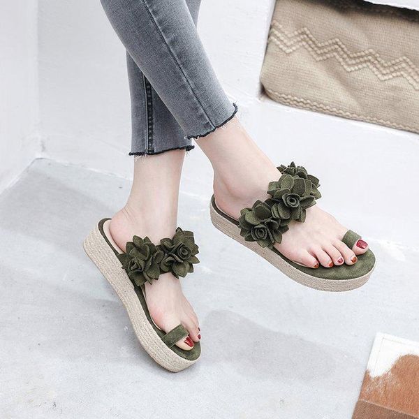 women summer slippers high heel sandals outdoor shoes linge fashion open toe square head solid color plus, Black
women summer slippers high heel sandals outdoor shoes linge fashion open toe square head solid color plus, Black