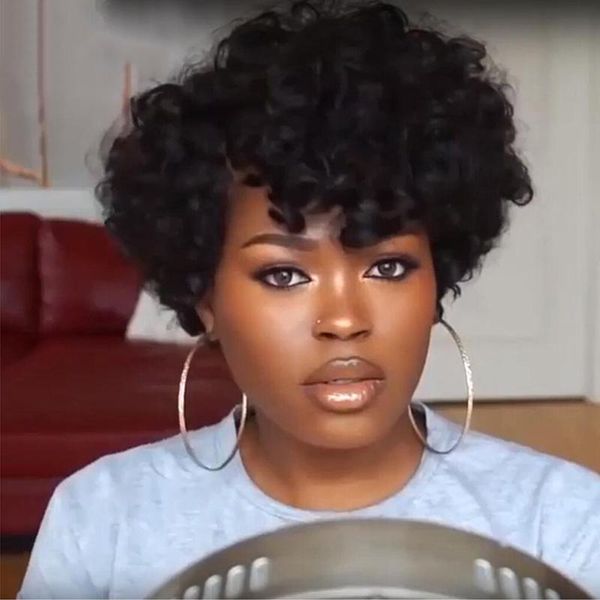 synthetic wigs afro curly wig short fluffy black for women daily fake hair natural looking
synthetic wigs afro curly wig short fluffy black for women daily fake hair natural looking