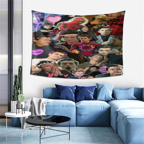 tapestries tom holland cute funny pattern blanket tapestry printed rectangular home decor wall hanging style
tapestries tom holland cute funny pattern blanket tapestry printed rectangular home decor wall hanging style