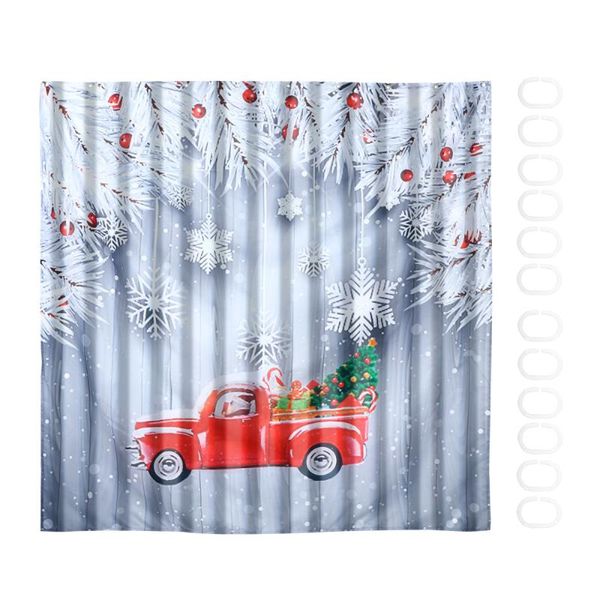 shower curtains 1 pc decorative dacron bath curtain festive printed with 12 hooks
shower curtains 1 pc decorative dacron bath curtain festive printed with 12 hooks