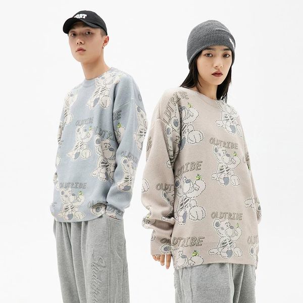 men's sweaters style men lazy cartoon printing lovers sweater student loose casual garment king size pullover, White;black
men's sweaters style men lazy cartoon printing lovers sweater student loose casual garment king size pullover, White;black