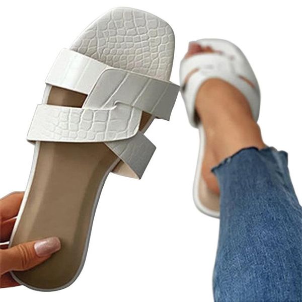 fashion upscale pu women's slides flat luxury casual outdoor female sandals large size 36-41 solid white colors slippers, Black
fashion upscale pu women's slides flat luxury casual outdoor female sandals large size 36-41 solid white colors slippers, Black