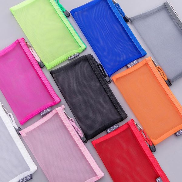 storage bags 20x12cm clear zipper stationery bag transparent mesh cosmetic nylon makeup portable travel toiletries handbag
storage bags 20x12cm clear zipper stationery bag transparent mesh cosmetic nylon makeup portable travel toiletries handbag