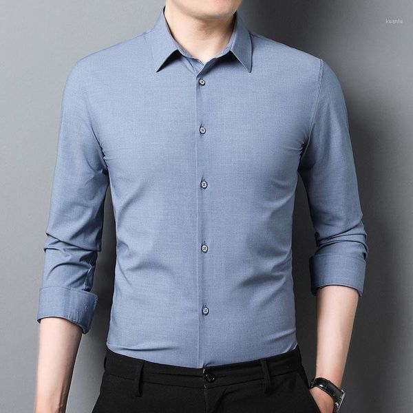 men's casual shirts 2021 spring long sleeve shirt bamboo fiber korean slim fit business leisure professional, White;black
men's casual shirts 2021 spring long sleeve shirt bamboo fiber korean slim fit business leisure professional, White;black