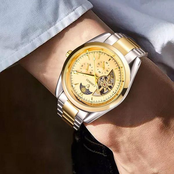 wristwatches chenxi 8801 men's watches waterproof automatic mechanical watch fashion luxury men business relogio masculino, Slivery;brown
wristwatches chenxi 8801 men's watches waterproof automatic mechanical watch fashion luxury men business relogio masculino, Slivery;brown