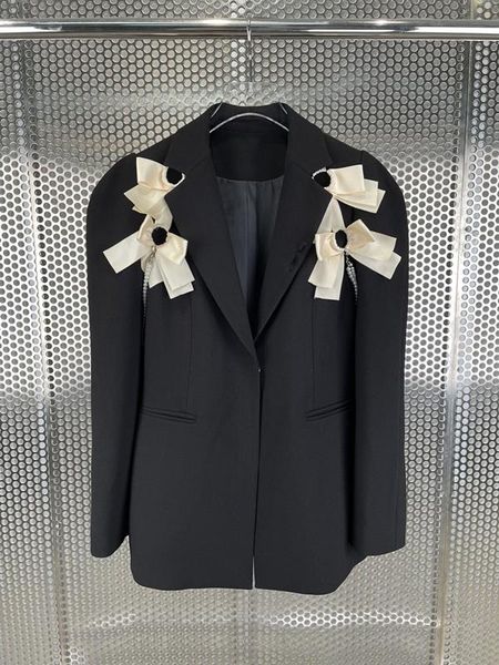 women's suits & blazers early autumn of 2021 the spell bowknot jackets 0812, White;black
women's suits & blazers early autumn of 2021 the spell bowknot jackets 0812, White;black