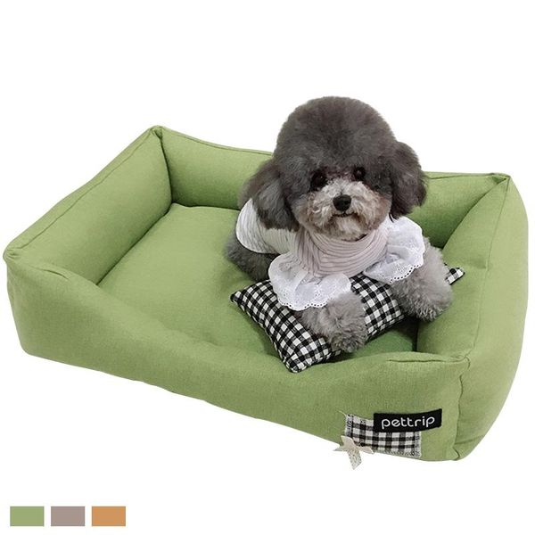 four seasons universal warm dog sofa breathable soft cat bed suitable for teddy golden retriever pet cushion large small kennels & pens
four seasons universal warm dog sofa breathable soft cat bed suitable for teddy golden retriever pet cushion large small kennels & pens