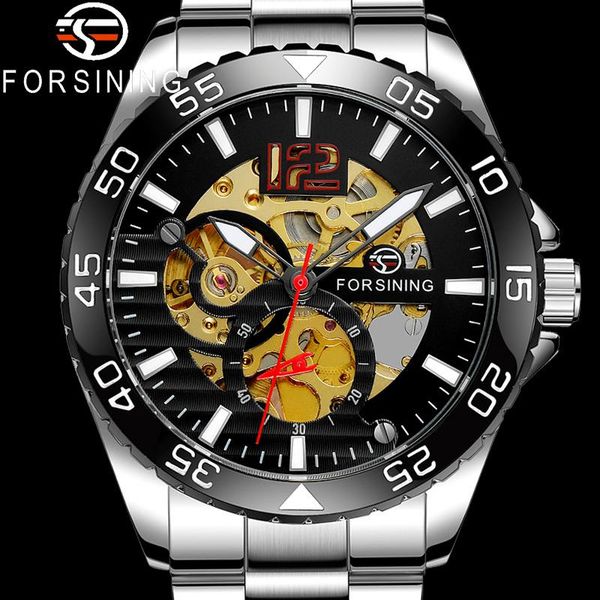 wristwatches forsining automatic mechanical wristwatch sport army male clock silver stainless steel skeleton man watch 8225, Slivery;brown
wristwatches forsining automatic mechanical wristwatch sport army male clock silver stainless steel skeleton man watch 8225, Slivery;brown