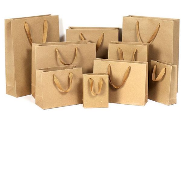 2021 10 sizes stock and customized paper gift bag brown kraft paper bag with handles wholesale
2021 10 sizes stock and customized paper gift bag brown kraft paper bag with handles wholesale