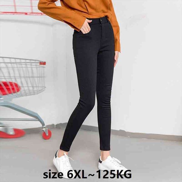 size 6xl 125kg autumn big size black women leggings slim lady casual high elastic waist push up legging pants
size 6xl 125kg autumn big size black women leggings slim lady casual high elastic waist push up legging pants